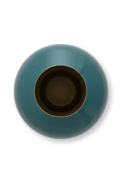 Pip Studio Vasen>Vase Metall medium dunkelgrün, 24x40 cm
