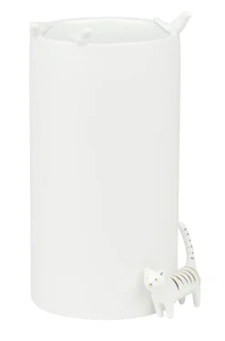 Räder Vasen>Vase „Vogelschwarm & Katze", Ø: 9cm H 18cm