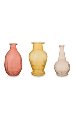 Pip Studio Vasen>Vasen 3er-Set klein, Glas
