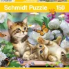 Schmidt Spiele Kinderpuzzle>Verspielte Katzenbabys - Puzzle 150 Teile