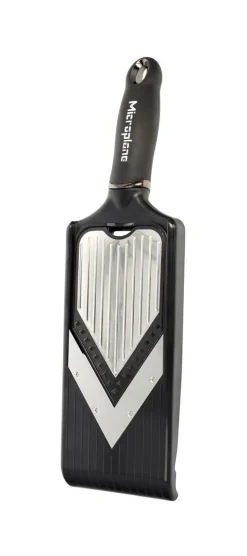 Microplane Schälen Und Zerkleinern>V-Hobel m. Julienne-Einsatz