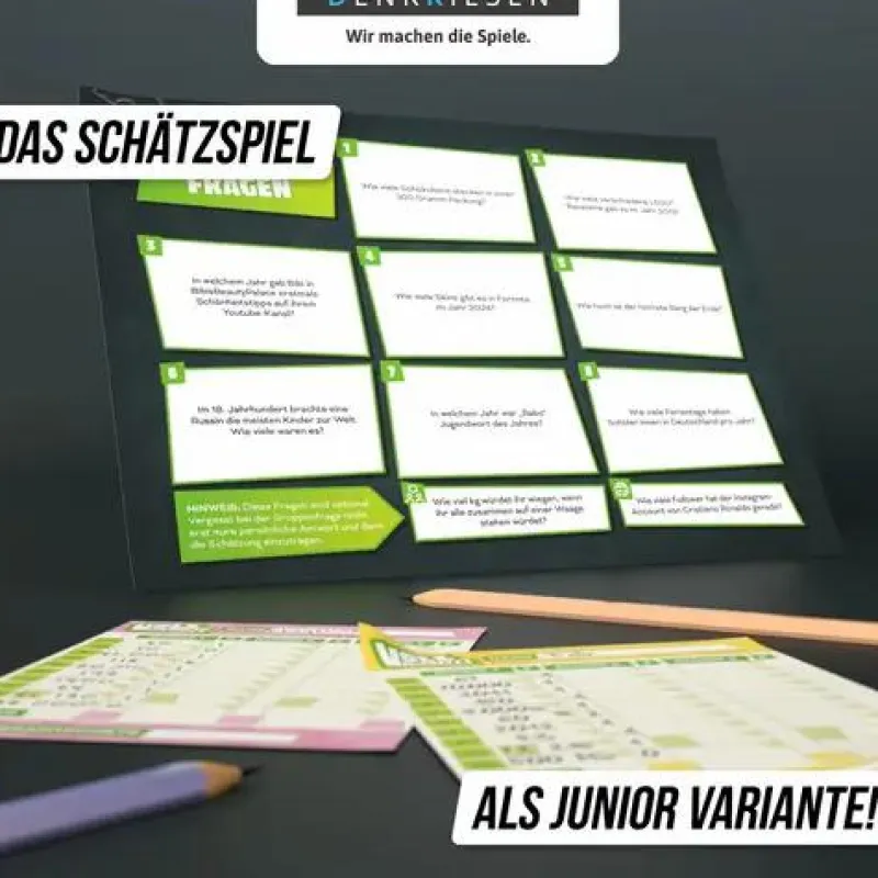Denkriesen Familien- Und Gesellschaftsspiele>Voll Verschätzt! Junior Edition