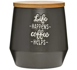 Cilio Kaffeezubehör>Vorratsdose 500 ml, schwarz matt