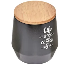 Cilio Kaffeezubehör>Vorratsdose 500 ml, schwarz matt