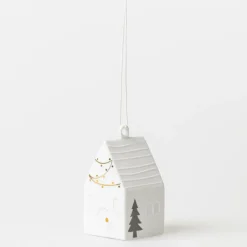 Räder Beleuchtung>Weihnachtshaus Hänger Weihnachten 5x5x10cm