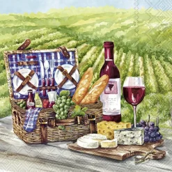 IHR Servietten Und Serviettenringe|Servietten>WEINBERG Lunch-Servietten L 958100