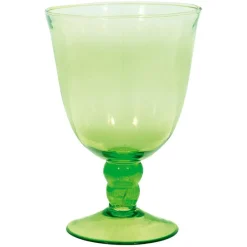 Greengate Wein>Weinglas grün groß