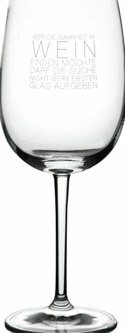Räder Wein>Weinglas „Wahrheit im Wein"