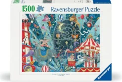 Ravensburger Erwachsenenpuzzle>Willkommen beim Zirkus - Puzzle 1500 Teile