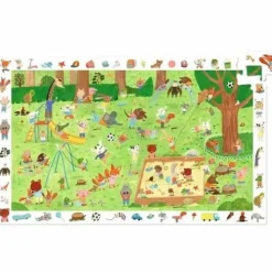 Djeco Kleinkindpuzzle|Spielen>Wimmelpuzzle: Spielplatz - 35 Teile