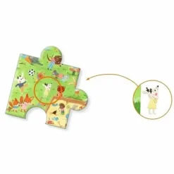 Djeco Kleinkindpuzzle|Spielen>Wimmelpuzzle: Spielplatz - 35 Teile
