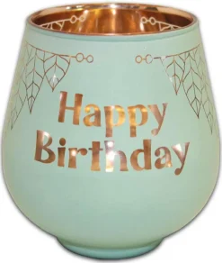 Blechwaren Fabrik Kerzen, Leuchter Und Zubehör>Windlicht Happy Birthday