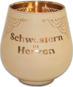 Blechwaren Fabrik Kerzen, Leuchter Und Zubehör>Windlicht Schwestern Herzen Kult