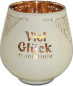 Blechwaren Fabrik Kerzen, Leuchter Und Zubehör>Windlicht Viel Glück Heim Kult