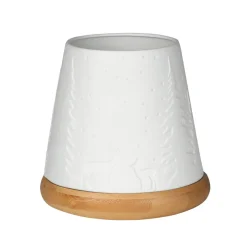 Räder Beleuchtung>Windlicht „Wald", Ø:11cm H:10,5cm