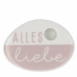 Räder Kerzen, Leuchter Und Zubehör>Wunschkerze ,, Alles Liebe 7x5x2cm "