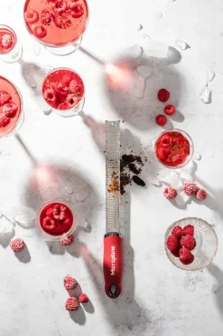 Microplane Schälen Und Zerkleinern>Zester/Grater Granatapfelrot