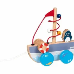 Gollnest & Kiesel Spielen>Ziehschiff Ahoi mit Motorikschleife