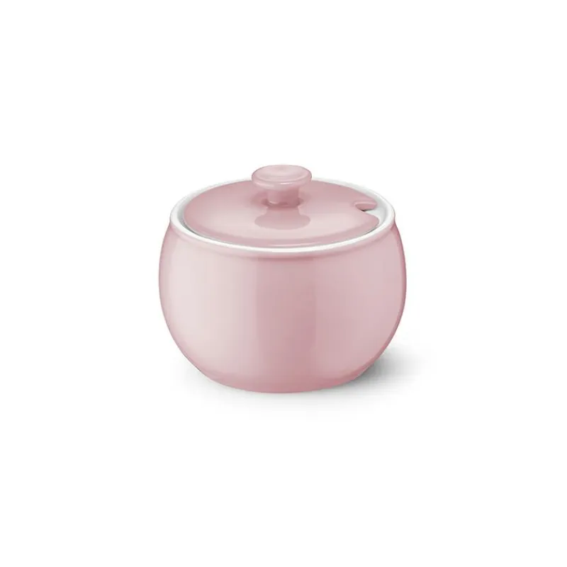 Dibbern Farbe>Zuckerdose 0,30 l Zartrosa Solid Color