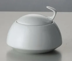 Rosenthal Weiß>Zuckerdose, 6 Pers., 0,22 l, TAC / Weiß