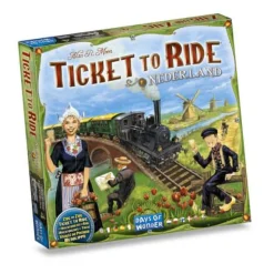 Days of Wonder Familien- Und Gesellschaftsspiele>Zug um Zug - Niederlande (Map Collection 4) Erweit