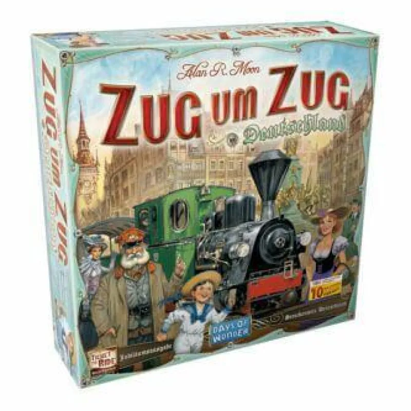 Days of Wonder Familien- Und Gesellschaftsspiele>Zug um zug Deutschland (Neu inkl. Deustchland 1902