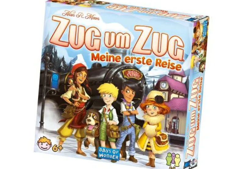 Asmodee Kinderspiele>Zug um Zug Meine erste Reise