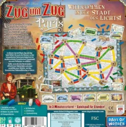 Asmodee Familien- Und Gesellschaftsspiele>Zug um Zug Paris