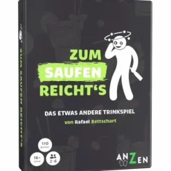 Vedes Erwachsenen Und Kennerspiele|Geschenkartikel Für Große>ZUM SAUFEN REICHTS