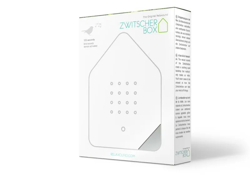 Relaxound Wand- Und Fensterdekoration>Zwitscherbox Grey